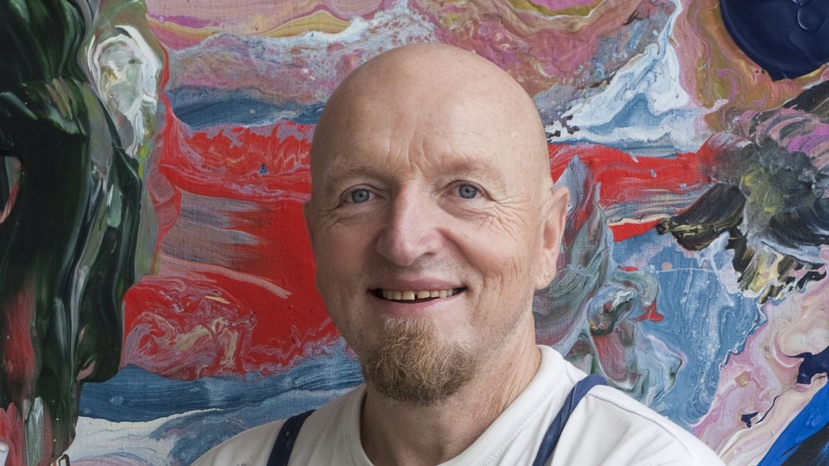 Malíř Michael Rittstein: Inspiraci čerpám všude, i ve vodě